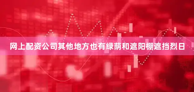 网上配资公司其他地方也有绿荫和遮阳棚遮挡烈日